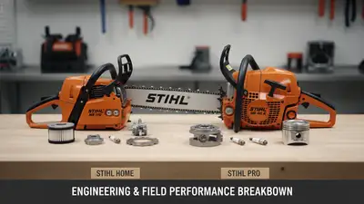 Stihl Home vs Pro: Engineering & Price Differences