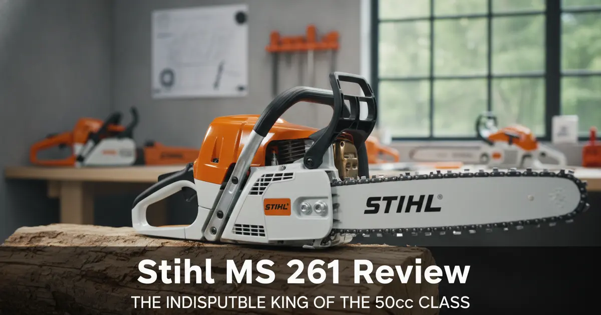 Stihl MS 261 Gas Chainsaw Review