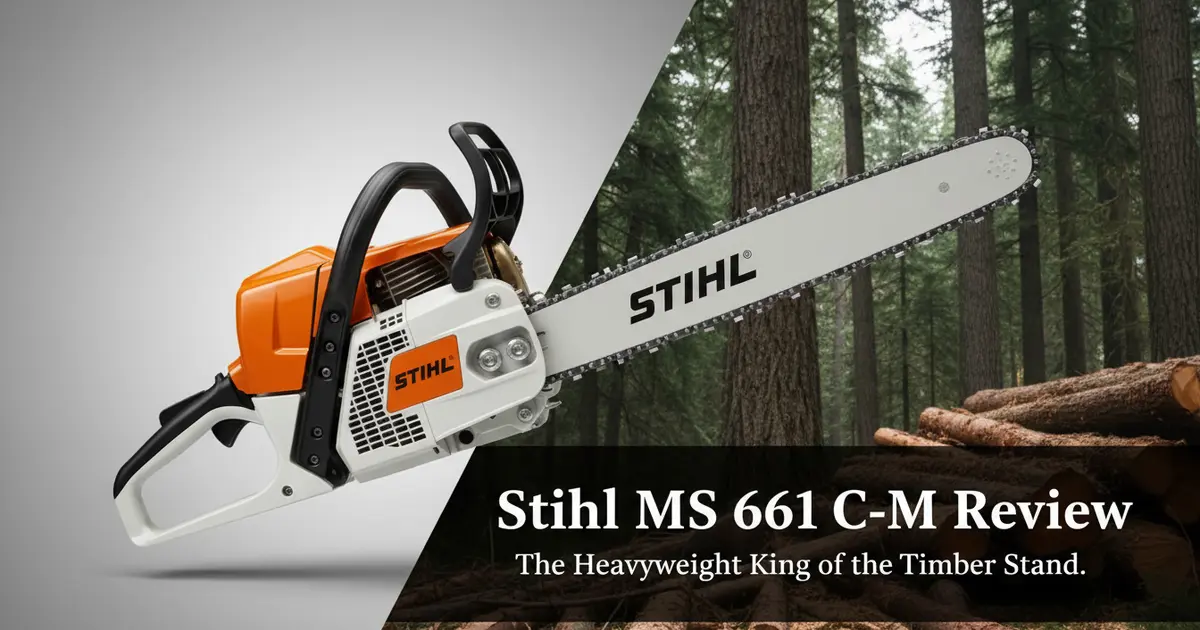 Stihl MS 661 Gas Chainsaw Review