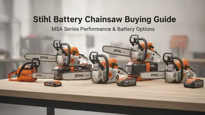 Stihl Battery Chainsaw Buying Guide: MSA Series & Batteries