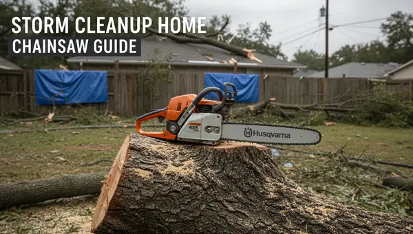 The Ultimate Storm Cleanup Home Chainsaw Guide: Professional Field Review