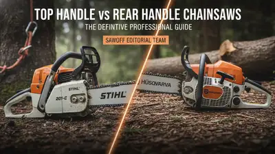 Top Handle vs Rear Handle Chainsaws: Ergonomics & Use
