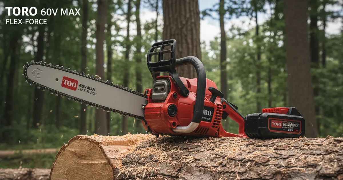 Toro 60V Max Chainsaw Review