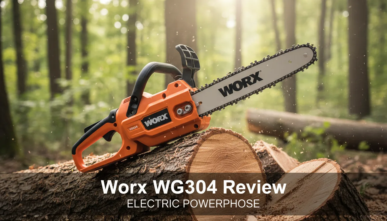 Worx WG304 Electric Chainsaw Review