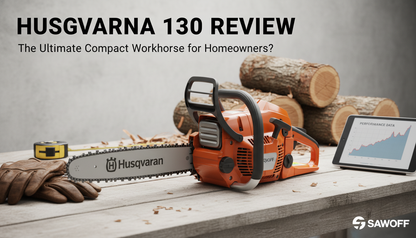 Husqvarna 130 gas saw review. Professional Review
