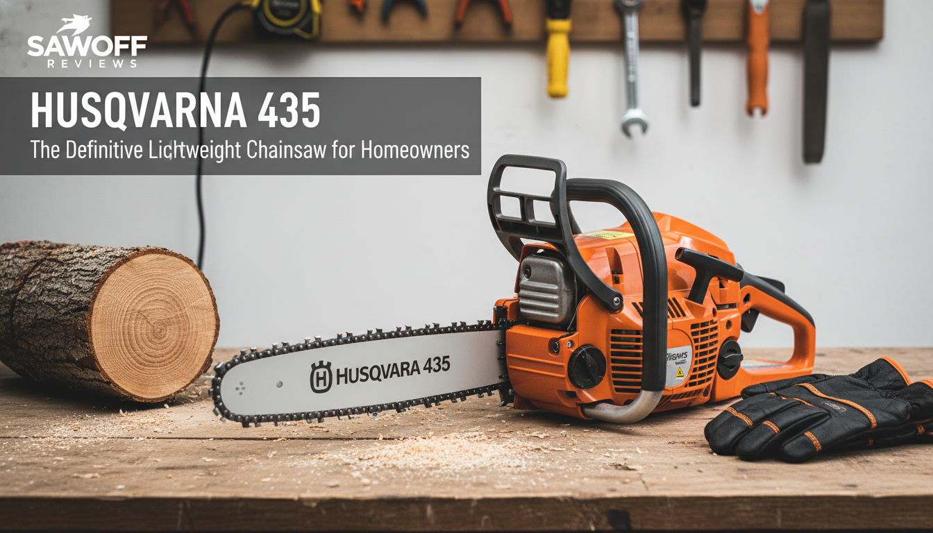 Husqvarna 435 gas saw review. Professional Review