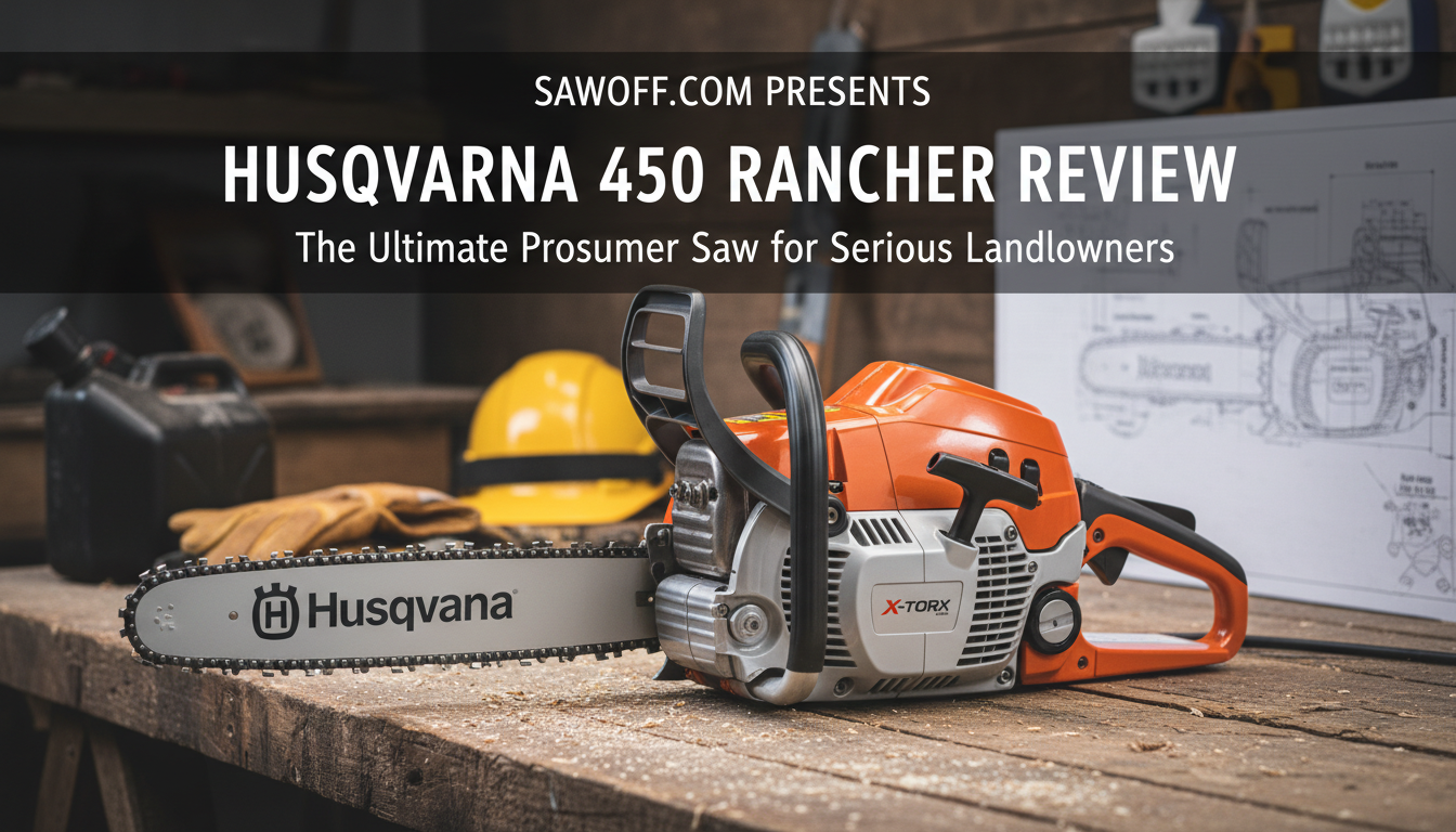 Husqvarna 450 gas saw review. Professional Review