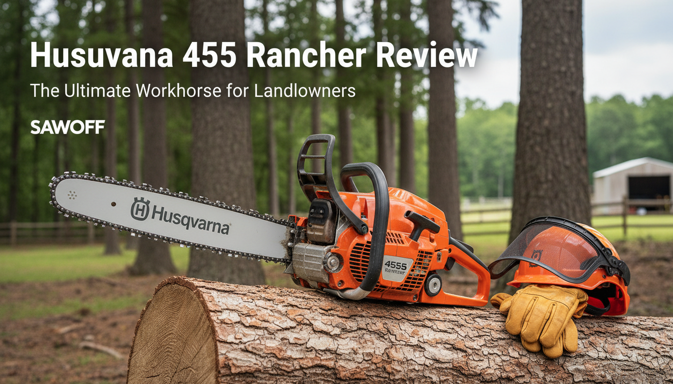Husqvarna 455 Rancher review. Professional Review
