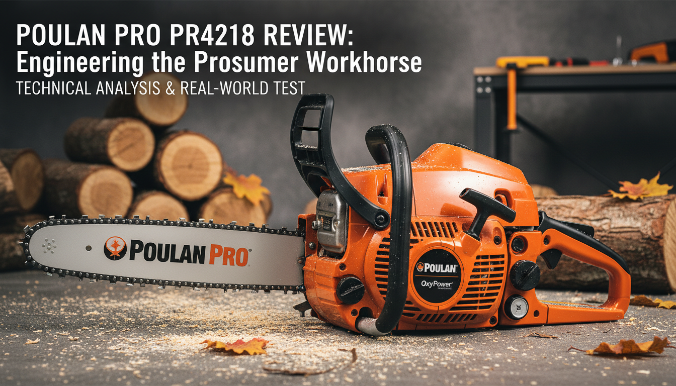 Poulan Pro PR4218 Gas Chainsaw Review