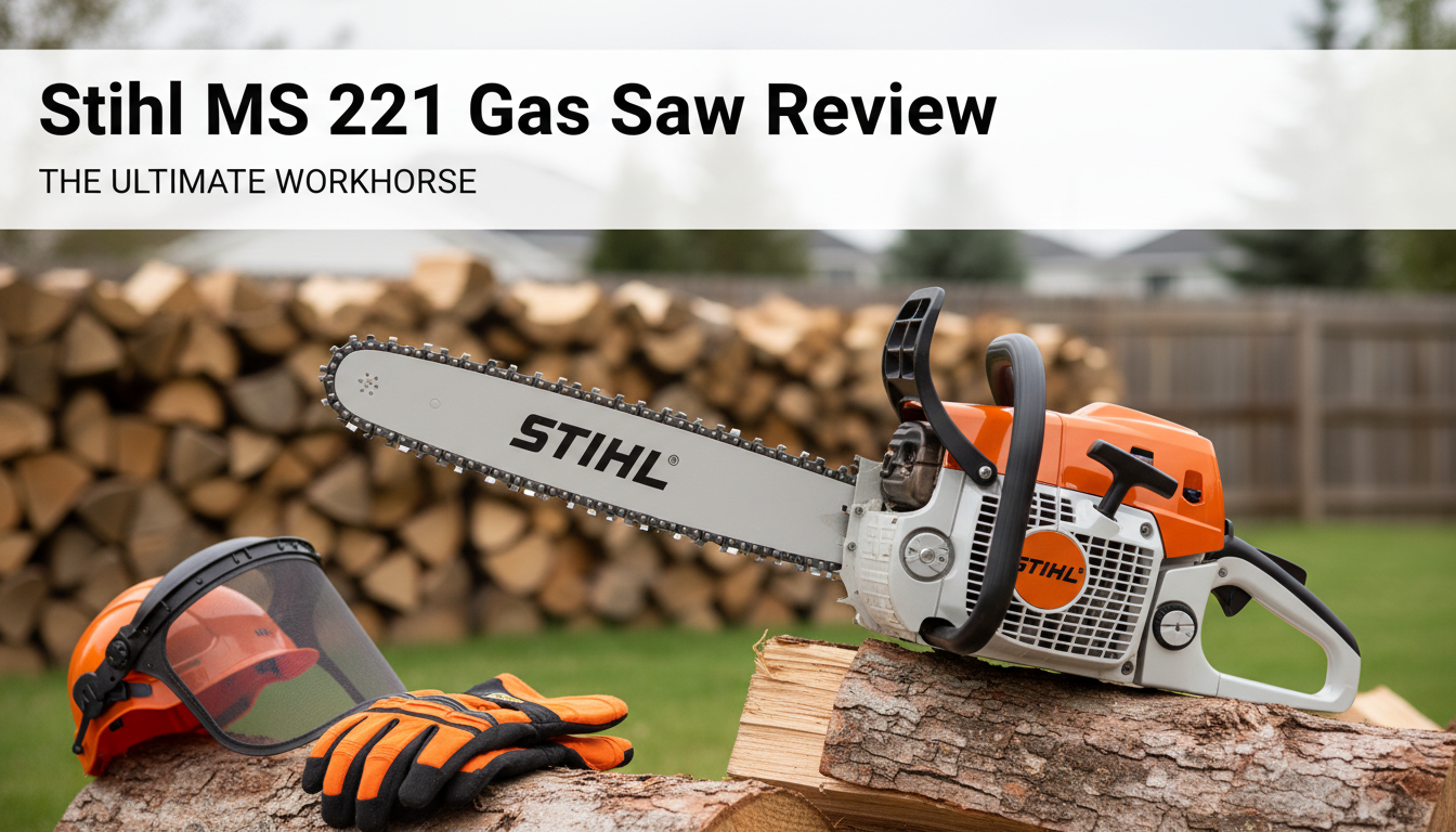 Stihl MS 211 Gas Chainsaw Review