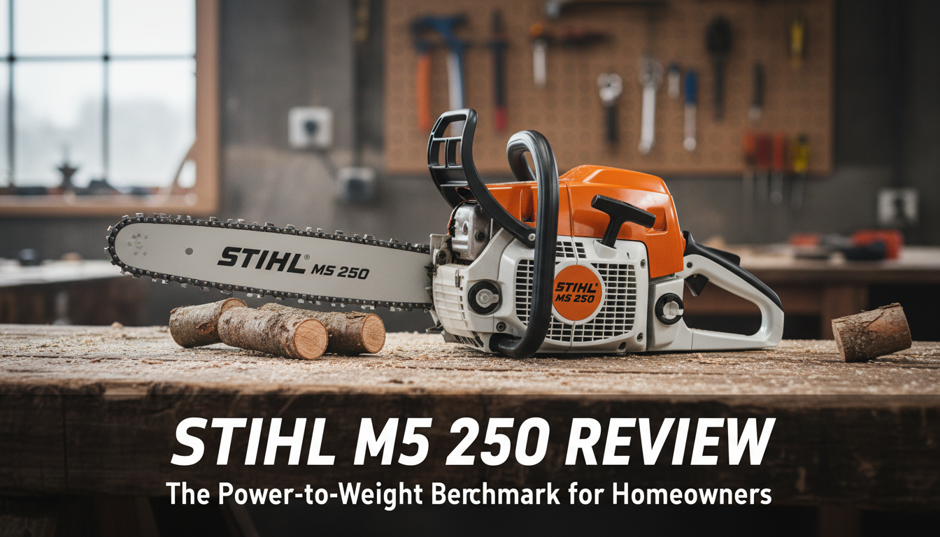 Stihl MS 250 Gas Chainsaw Review