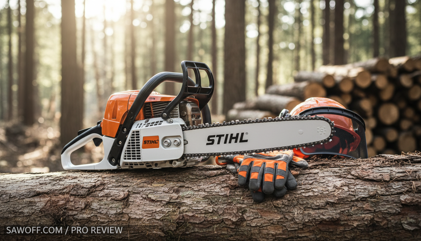 Stihl MS 271 gas saw review. Professional Review